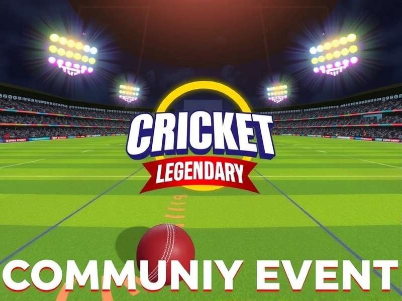 VR Cricket Legendary Player Meetup VR Cricket Legendary Community Event