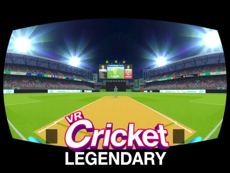 VR Cricket Legendary Realistic Gameplay VR Cricket Legendary Gameplay Screenshot